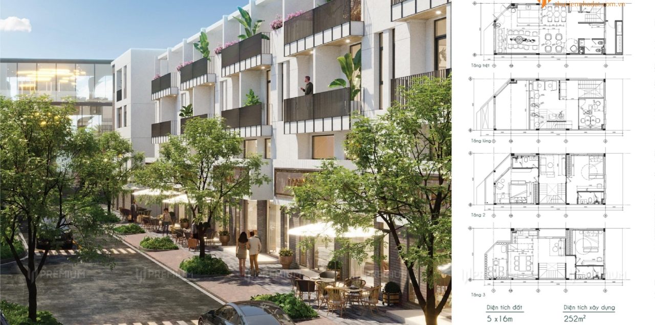 mat bang dien hinh e house du an the larita long an e1728545484508 Thiết kế dự án The Larita Long An