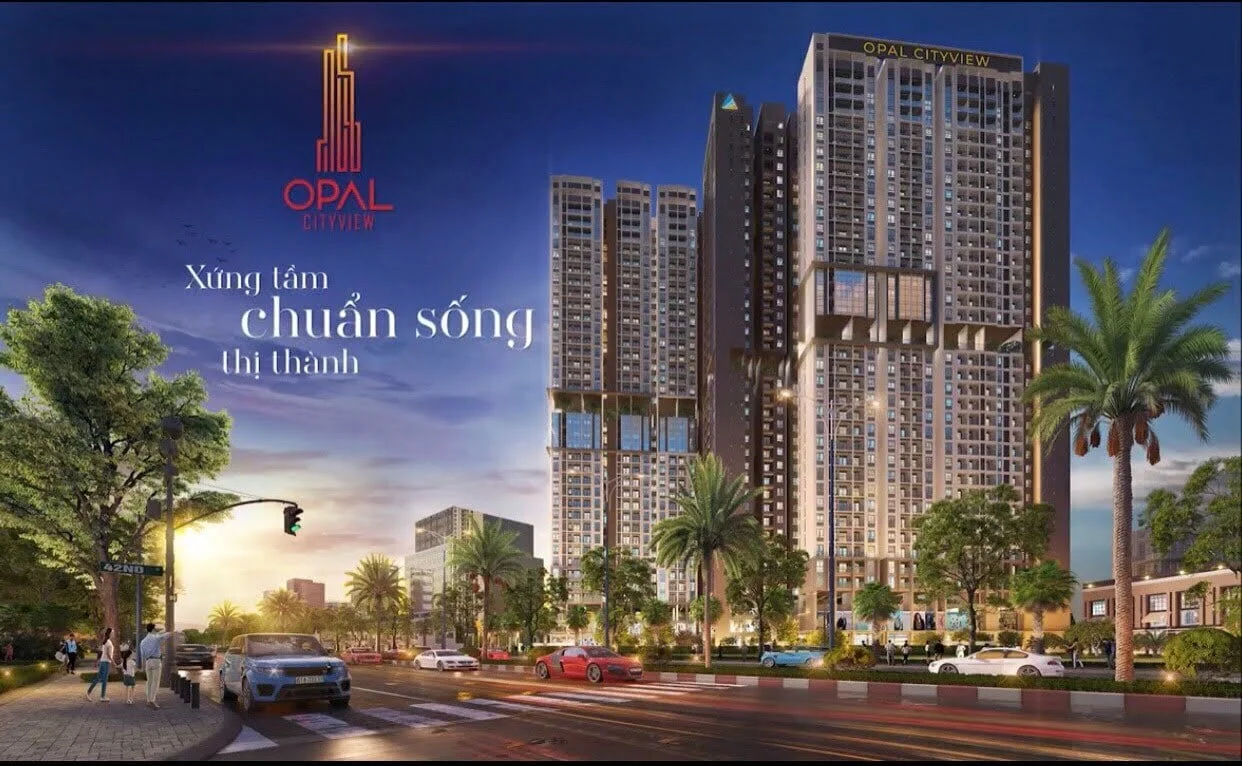 tổng quan dự án cityview bình dương dự án Opal Cityview Bình Dương