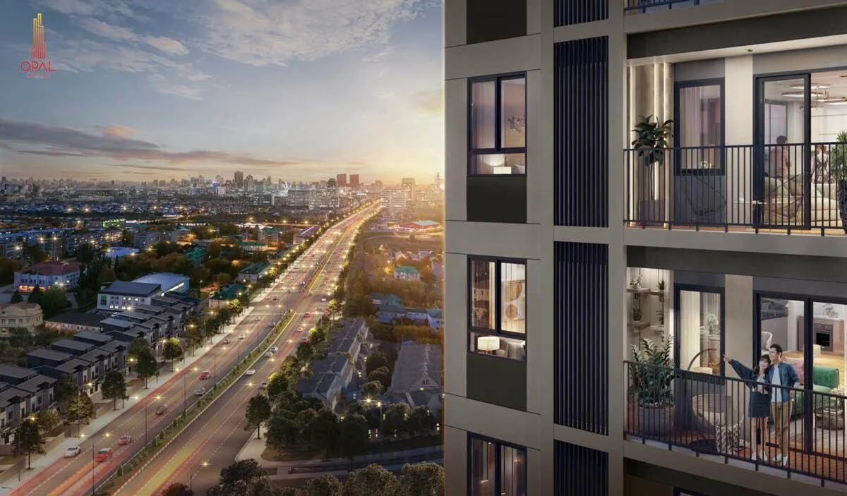 View Thành phố Thủ Dầu Một tại opal cityview bình dương Opal Bình Dương