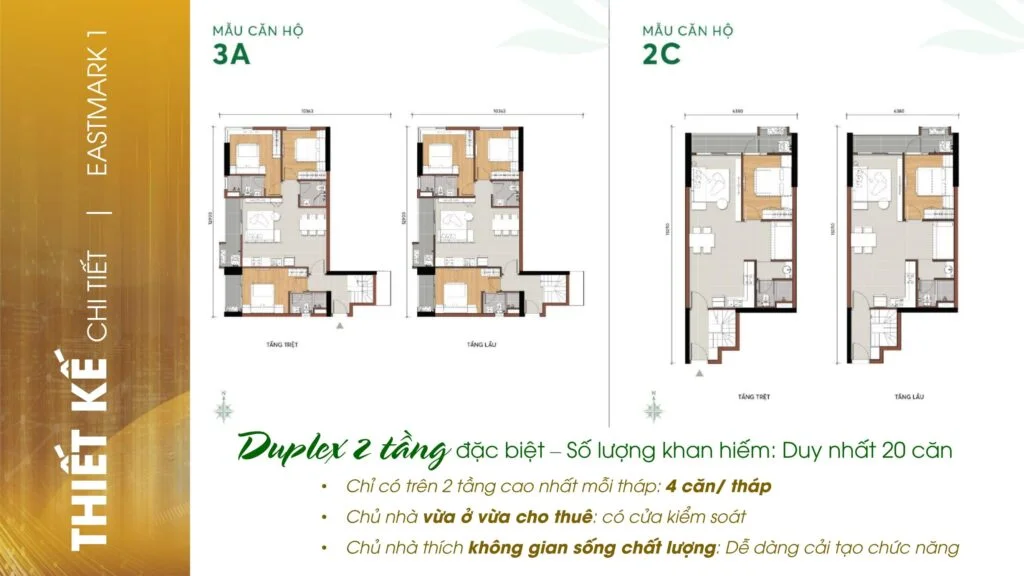 thiết kế căn hộ mt eastmark