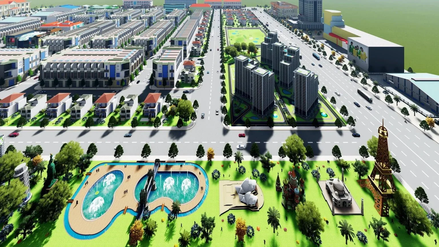 b-1 công viên quảng trường