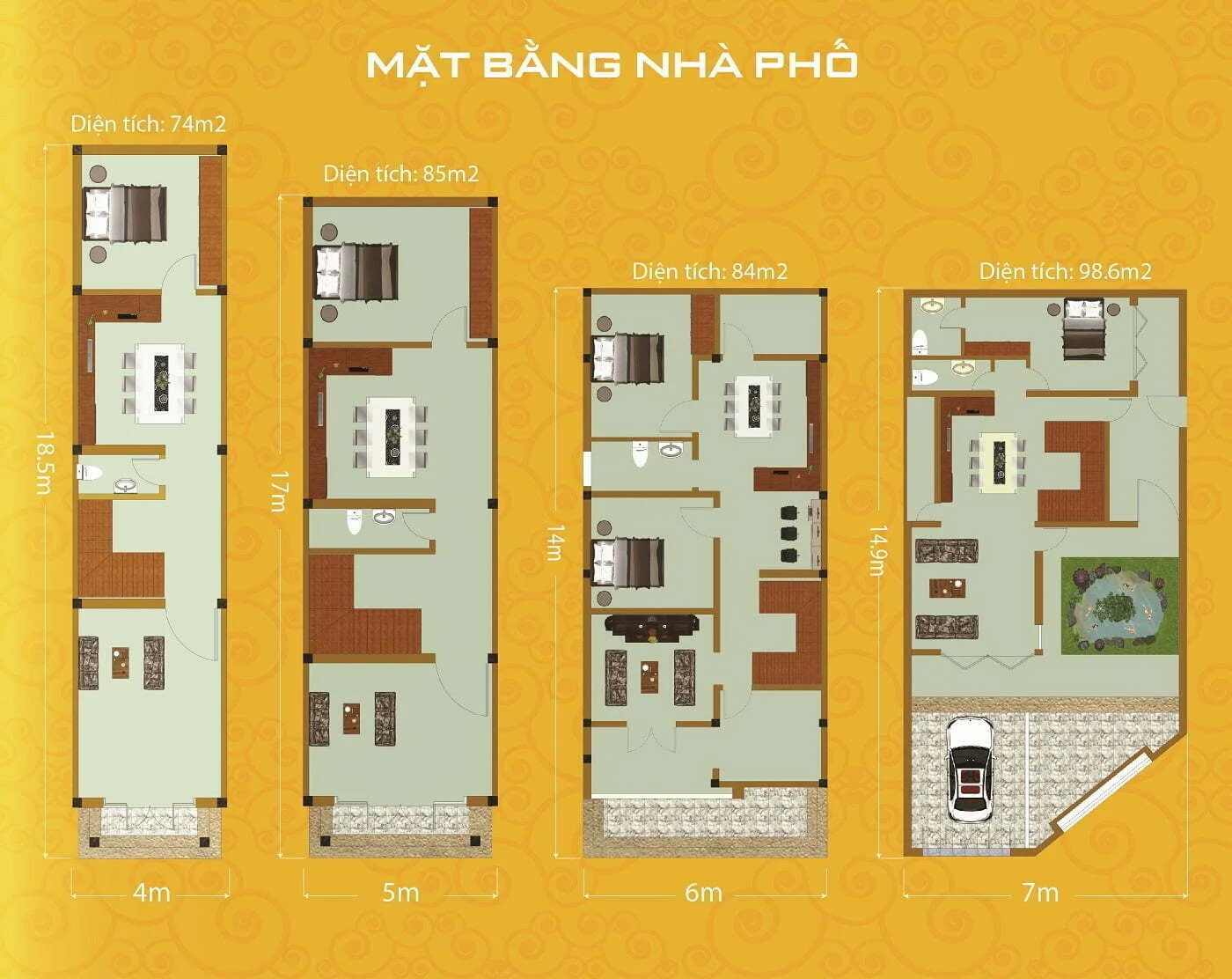 mat-bang-nha-pho-Gems-Garden-1 mặt bằng nhà phố