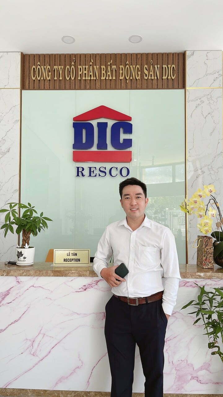 Mr. Tuyến - Nhân viên phòng kinh doanh Dic Resco