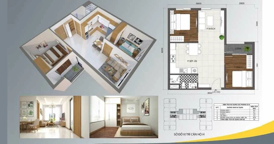 z3420416141965_1631d033884a344765d69df89f370445 thiết kế căn hộ 2 phòng ngủ
