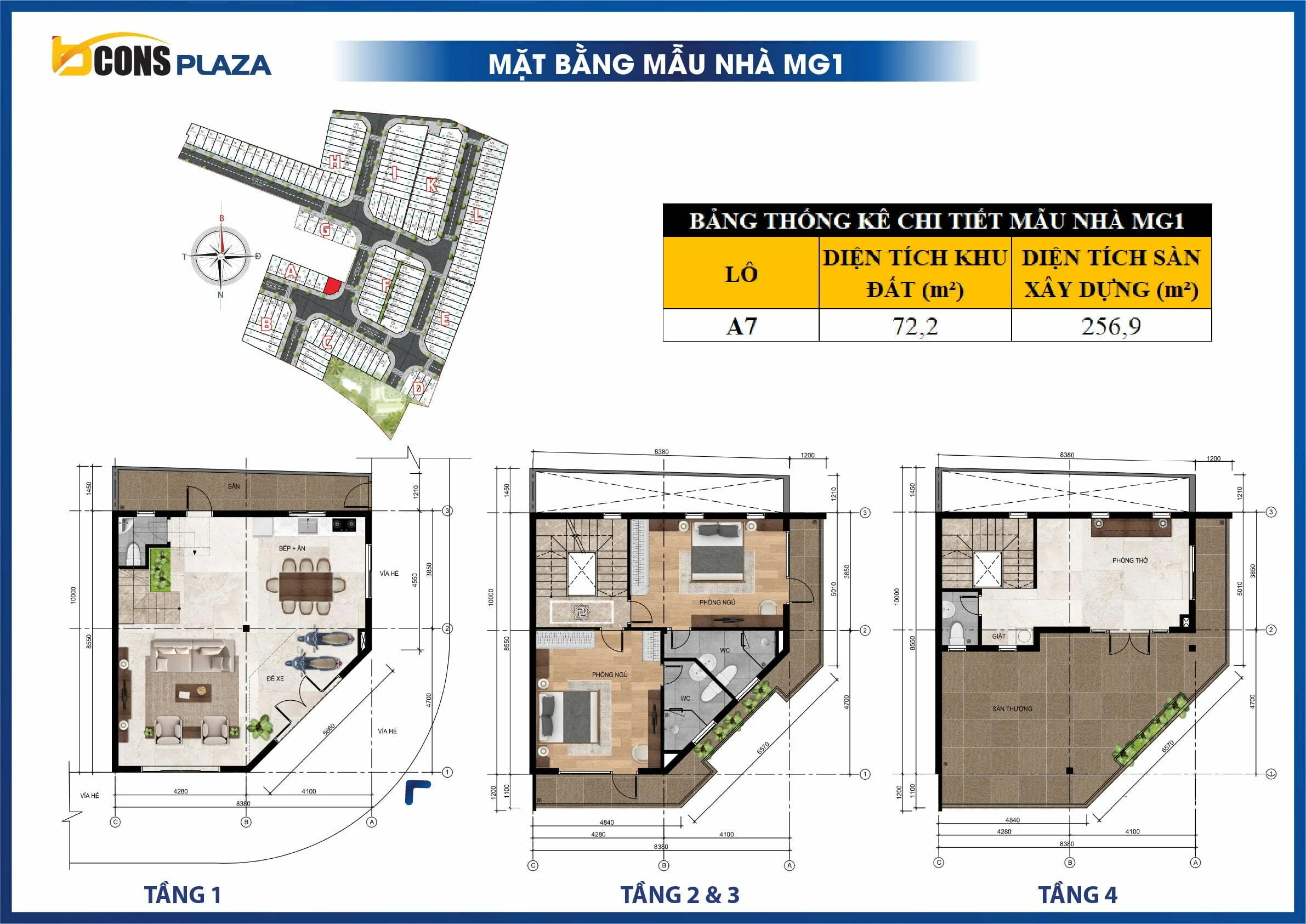 thiết kế nhà phố mẫu MG1