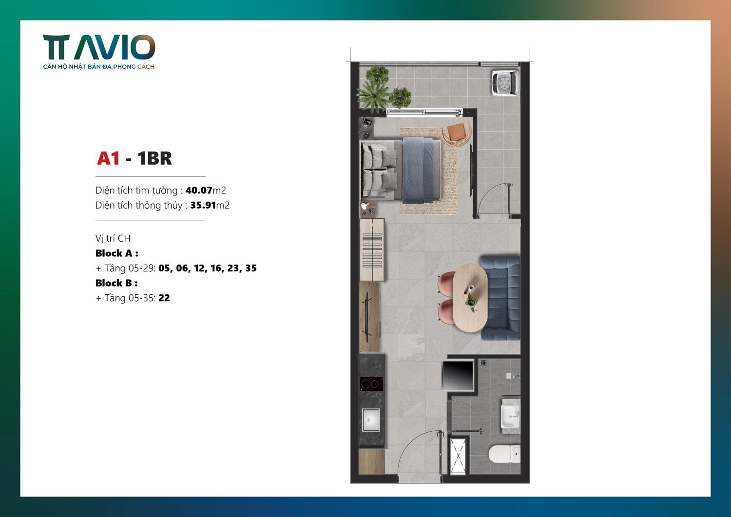 TT AVIO thiết kế Studio