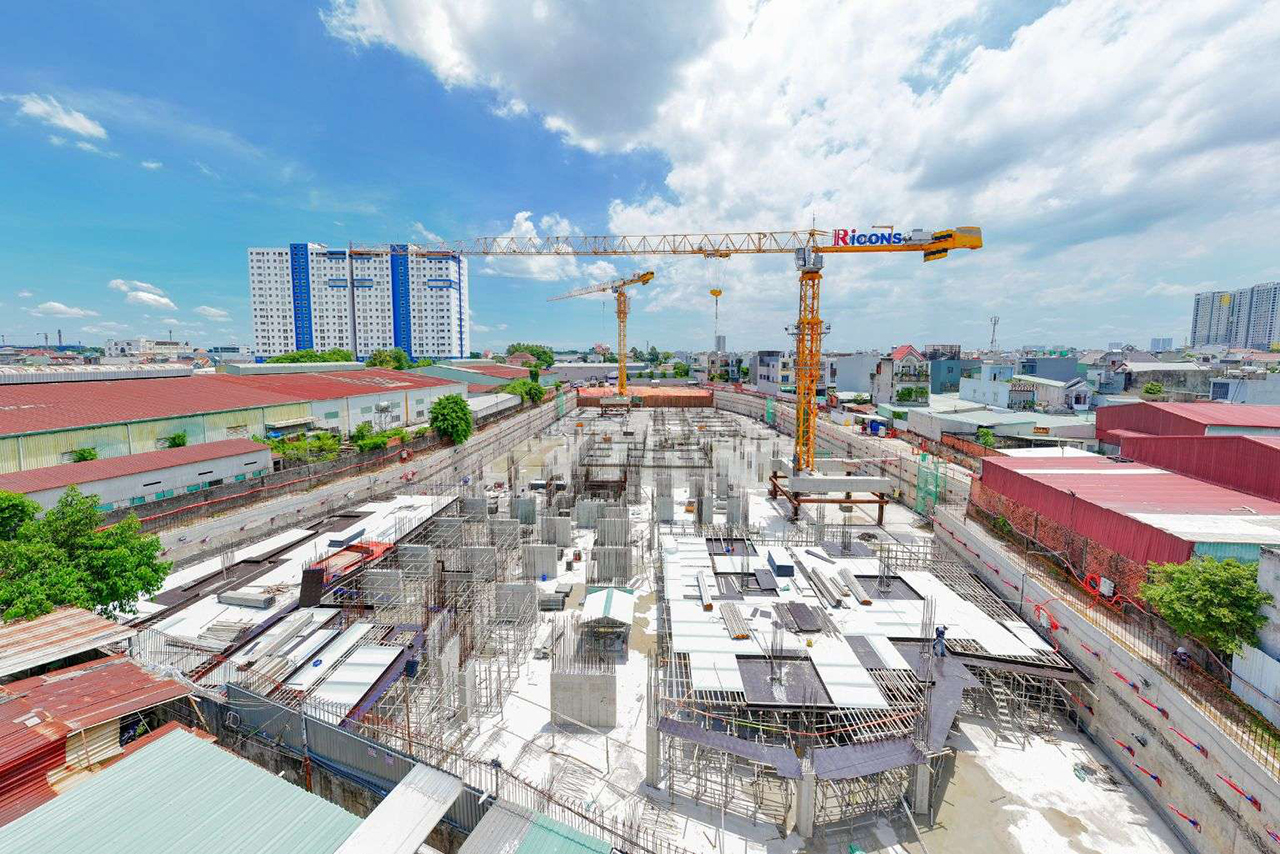 TT AVIO tiến độ xây dựng dự án