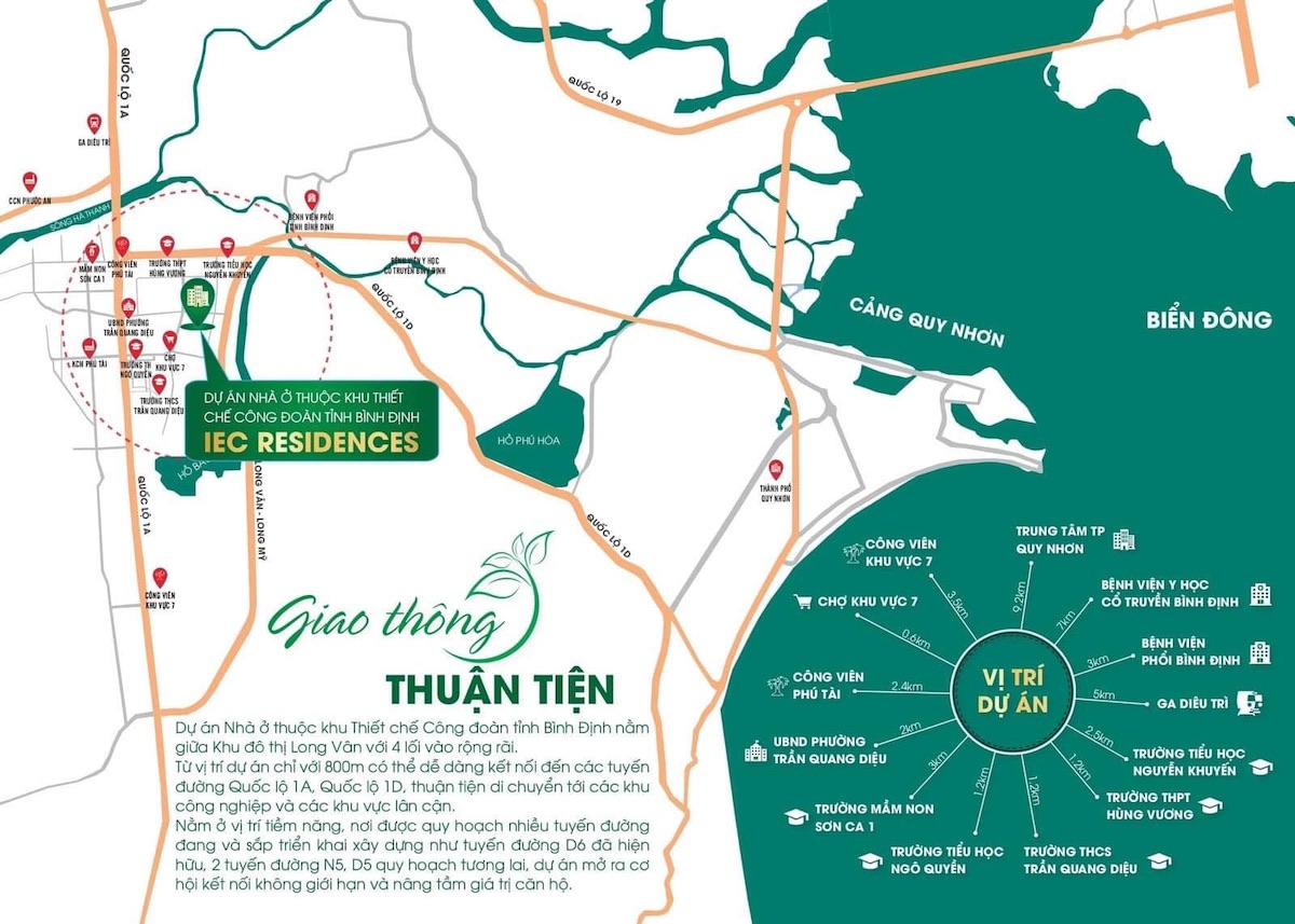 IEC RESIDENCES QUY NHƠN VỊ TRÍ IEC RESIDENCES QUY NHƠN